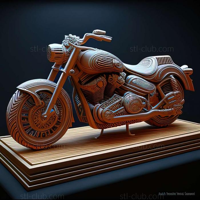 3D model Kawasaki VN900 Classic (STL)